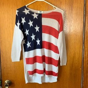 Very Lightweight American Flag 🇺🇸 Sweater